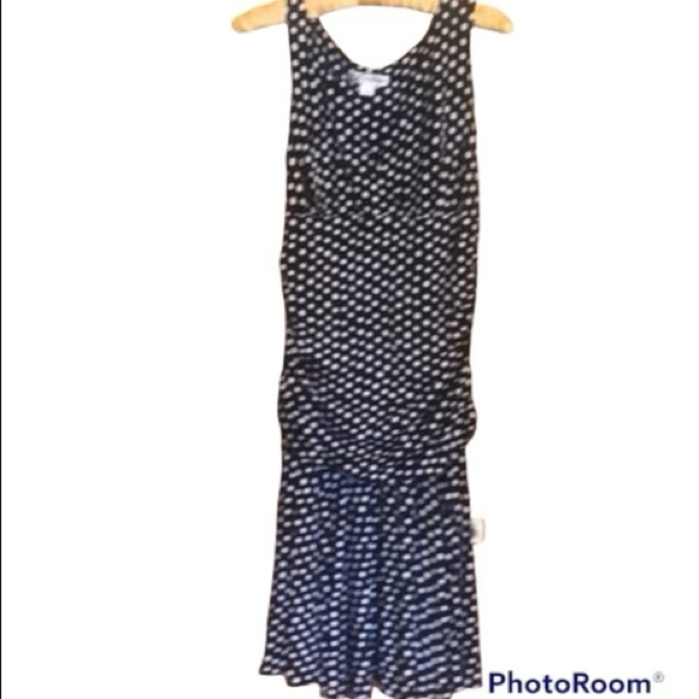 Dress Barn Drop Waist Polka Dot    12